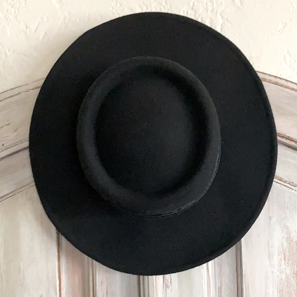 Flat top felt hat - Picture 3 of 5